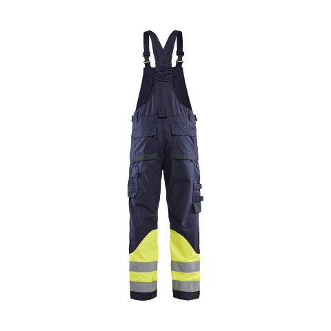 Cotte à bretelles multinormes inhérent APC 2 Marine/Jaune-Fluo 28901512 - Taille au choix