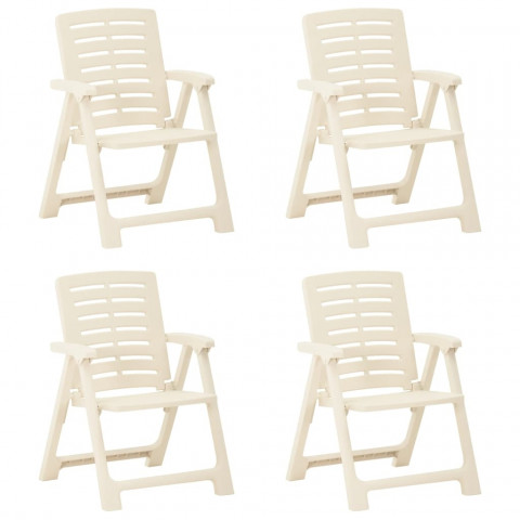 Chaises de jardin plastique - Couleur et nombre de chaises au choix