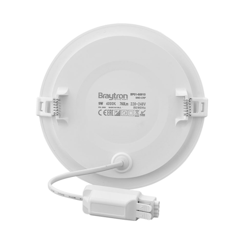 Dalle led ronde extra plate 9w 3000k ø146mm ip40