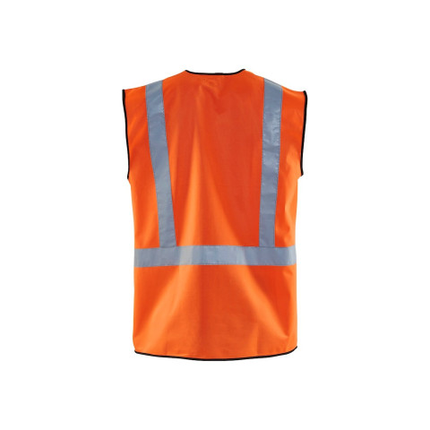 Gilet zippé haute visibilité 30291022 - Couleur et taille au choix
