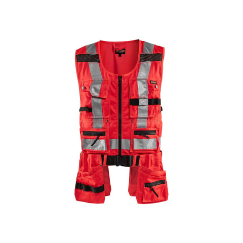 Gilet porte-outils haute-visibilité avec poches flottantes 30321804 - Couleur et taille au choix