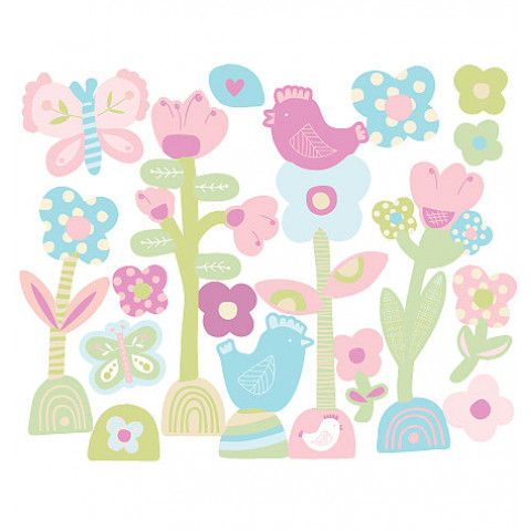 Stickers chambre bébé c'est le printemps