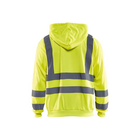 Sweat zippé à capuche haute-visibilité 33461974 - Couleur et taille au choix