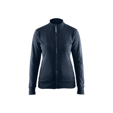 Sweat-shirt zippé coton femme 3372115 - Couleur et taille au choix
