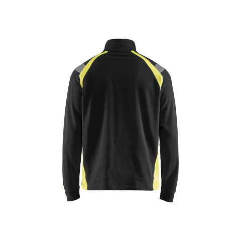 Sweat col camionneur avec détails fluo 34321158 - Couleur et taille au choix