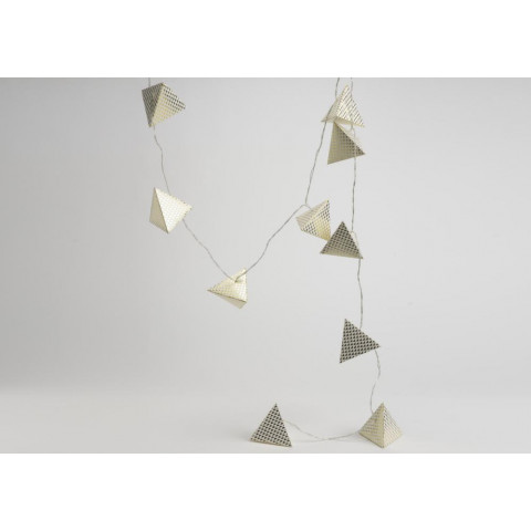 Guirlande lumineuse pyramides 10 leds