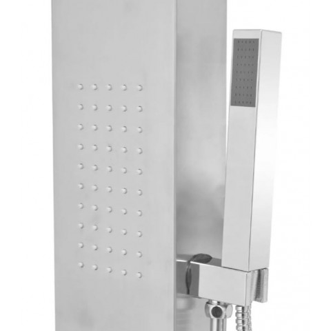 Système de panneau de douche acier inoxydable carré