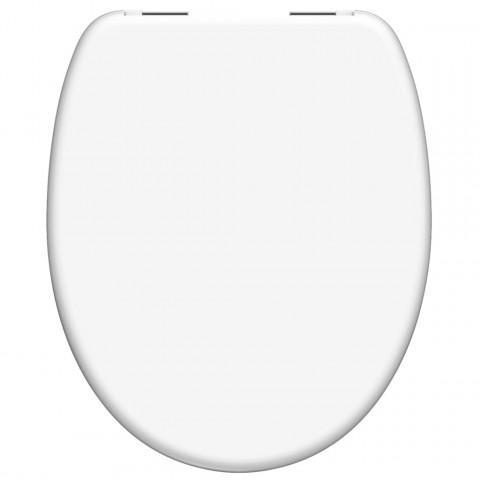 Siège de toilette duroplast avec fermeture en douceur white