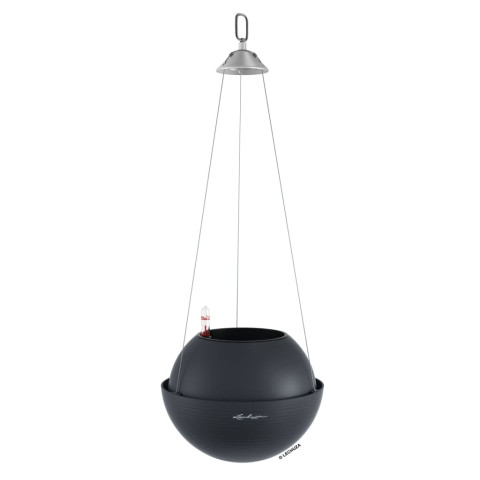 Jardinière suspendue bola color 23 all-in-one ardoise