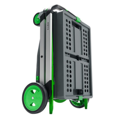 Chariot pliant Clax® équipé d'une caisse pliable 60 kg - 805010691