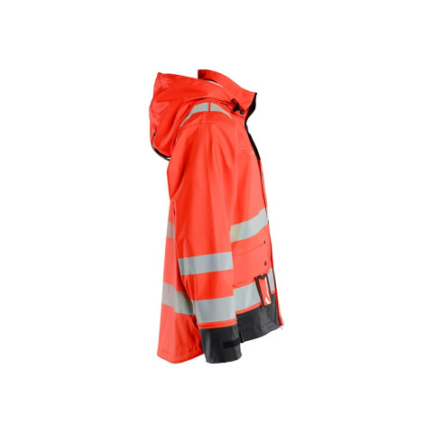Veste de pluie haute-visibilité niveau 2 - 43022003 - Couleur et taille au choix