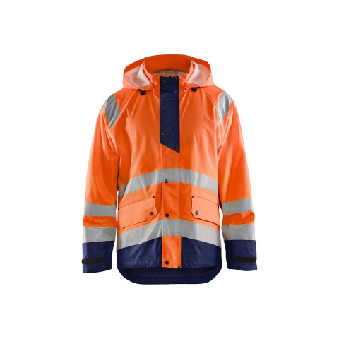 Veste de pluie niveau 1 haute-visibilité 43232000 - Couleur et taille au choix