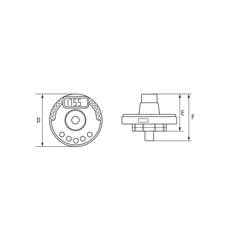 Instrument de mesure électronique pour serrage de couple et d'angle 1,5-30 nm tam1430 bahco