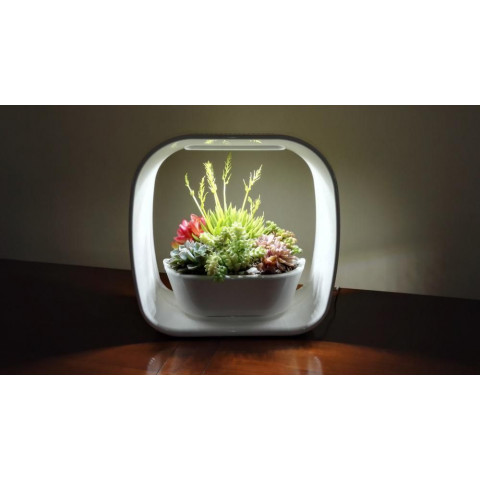 Lampe led ludique avec jardinière intégrée