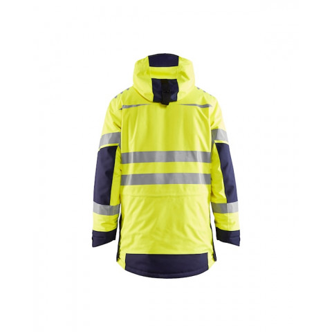Parka haute-visibilité Evolution Jaune-Fluo/Marine 44691921 - Taille au choix