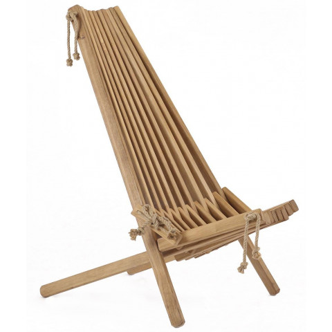 Chilienne en bois ecochair (coussin offert) chêne