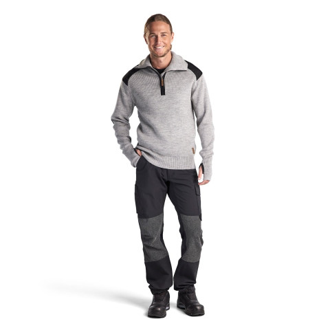 Sweat col camionneur en laine 46301071 - Couleur et taille au choix