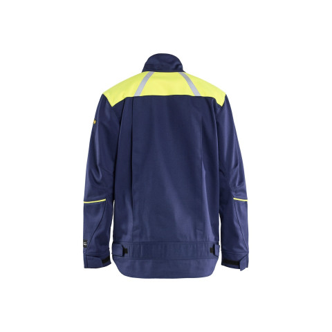 Veste de soudeur Marine/Jaune fluo 48011501 - Taille au choix