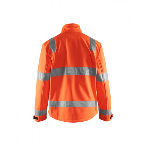 Veste softshell blaklader classe 3 haute visibilité 48382517 - Taille au choix