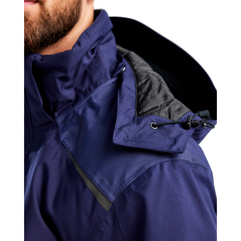 Veste hiver stretch à capuche 48811987 - Couleur au choix