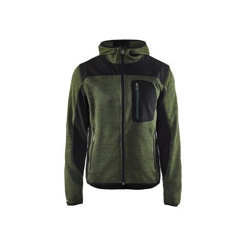 Veste tricotée à capuche 49302117 - Couleur et taille au choix
