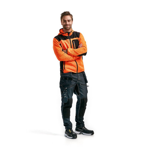 Veste tricotée à capuche 49302117 - Couleur et taille au choix