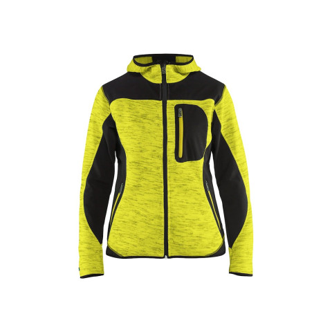 Veste tricotée à capuche femme 49312117 - Couleur et taille au choix