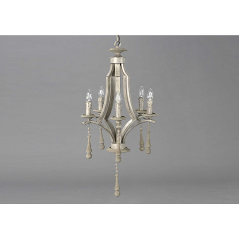 Lustre vieilli en fer héritage