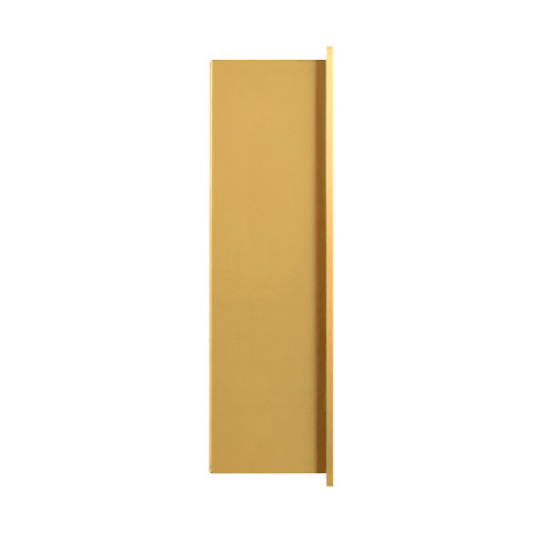 Niche de rangement en inox à encastrer spécial douche 60x30x10 finition gold by Eurosanit