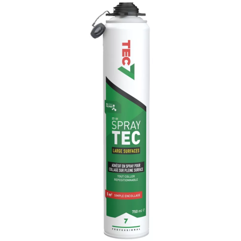 Colle TEC7 Spraytech ST7-101 - MS Polymere hybride pulvérisable - 750 ml - 530001227