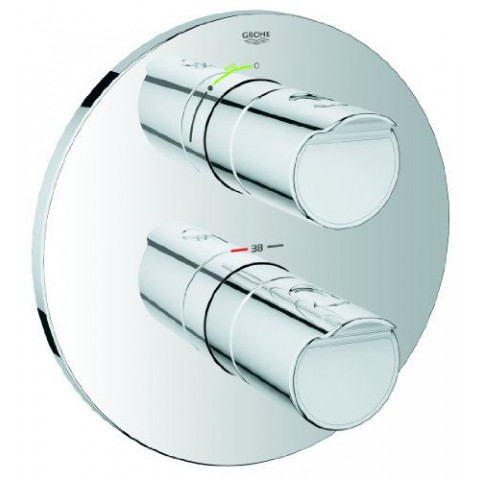 Grohe nouveau grohtherm 2000 façade mitigeur thermostatique encastré douche 19354001 (import allemagne)