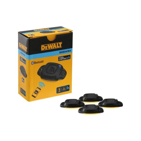 Lot de 4 modules de connectivité 18v xr tag tool connect dewalt