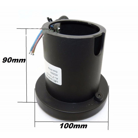 Spot extérieur encastrable sol led 3w ip65 80 - couleur eclairage au choix