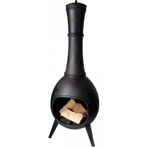 Chauffe-terrasse en fonte 53x144 cm