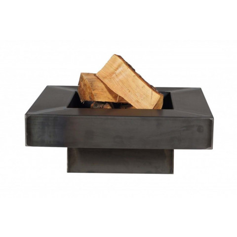 Brasero en acier plateau design 70 cm