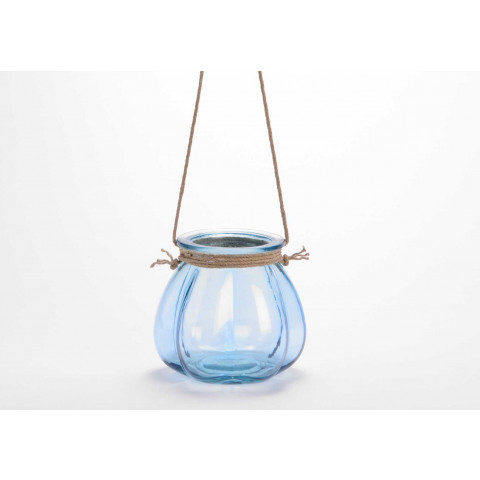 Suspension en verre recyclé gyps - Coloris au choix