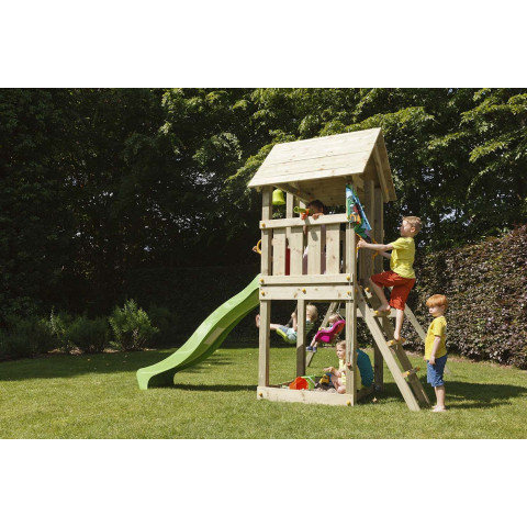 Aire de jeux en bois kiosk