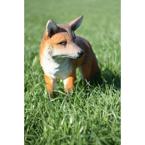 Renard en résine 100 cm