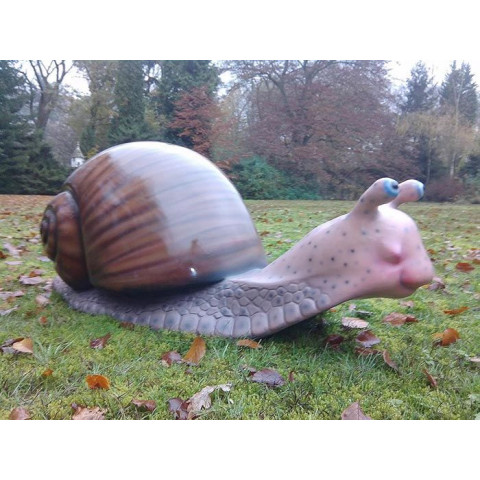 Escargot géant en résine 130 cm