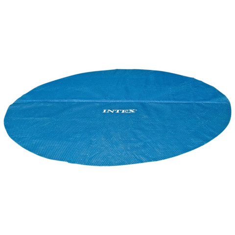 Couverture solaire de piscine bleu 348 cm polyéthylène