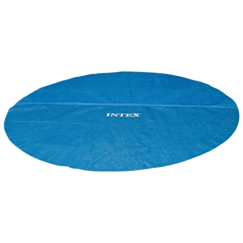 Couverture solaire de piscine bleu 470 cm polyéthylène