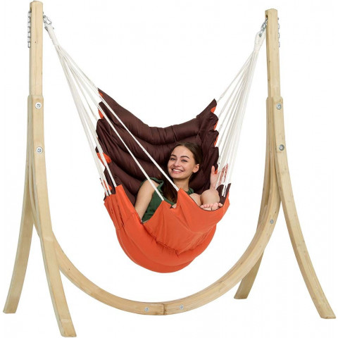 Fauteuil suspendu avec support taurus