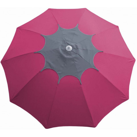 Parasol en fibre de verre flower  270 cm - Couleur au choix