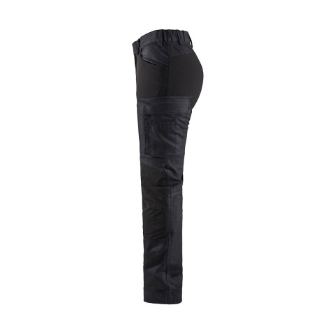 Pantalon maintenance denim stretch 2D femme 71471147 - Taille au choix