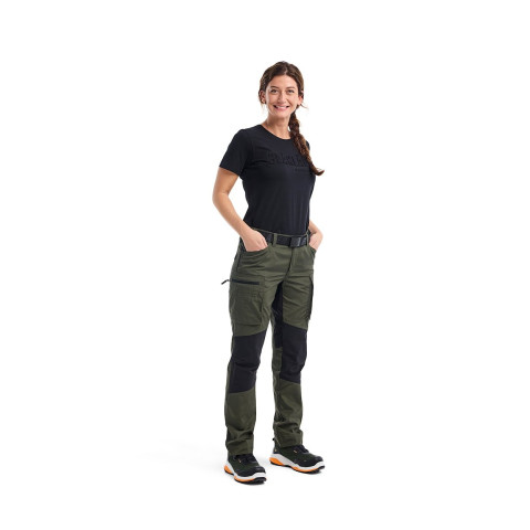 Pantalon maintenance polycoton stretch femme 71591845 - Couleur et taille au choix