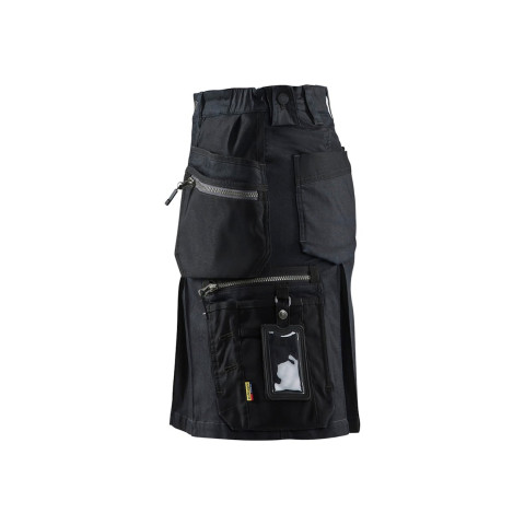 Jupe artisan stretch Marine/Noir 71801147 - Taille au choix