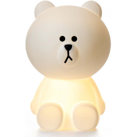 Lampe en polyéthylène ourson brown