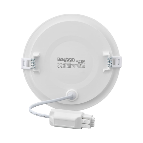 Dalle led ronde extra plate 18w 3000k ø229mm ip40