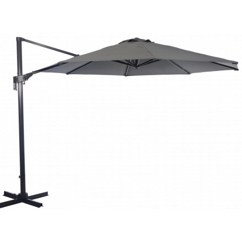 Parasol déporté en aluminium 350 cm vita - Couleur au choix