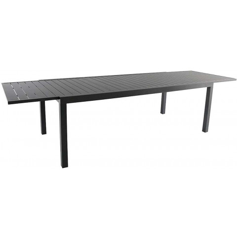 Table en aluminium avec allonge malaga